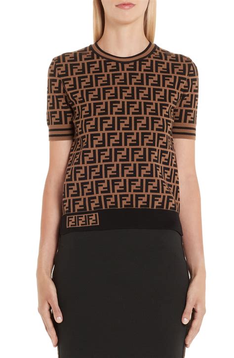 brown fendi top|New In for Woman .